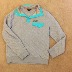 Patagonia men's cotton quilt snap-t pullover